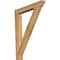 Ekena Millwork Traditional Slat Rough Sawn Outlooker, Western Red Cedar, 6"W x 36"D x 44"H OUT06X36X44TRA06RWR - alternate 1